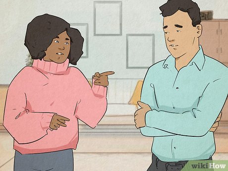 Step 14 She threatens you.