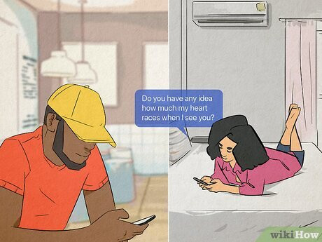 Turn up the heat and spark his passion with an intimate message.