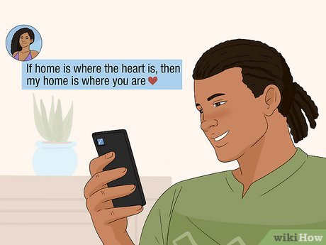 A cute and corny saying is sure to bring a smile to his face.