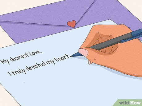 Send a sweet letter to your lover.