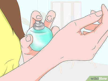Step 9 Put on a little bit of your favorite perfume or cologne.