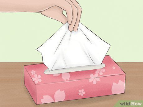 Turn to this modern equivalent of a handkerchief to banish unattractive sniffling.