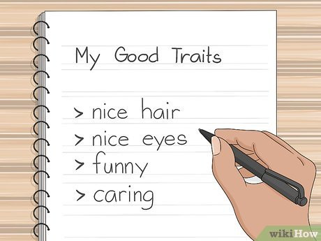Step 4 Think about your good traits.