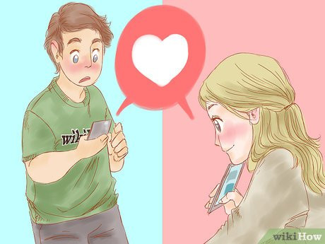 Step 1 Send a sweet text.