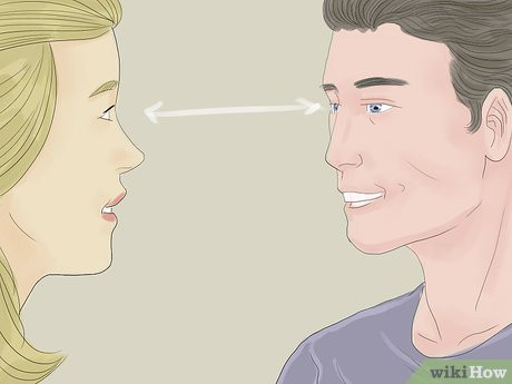 Step 4 Maintain eye contact while talking.