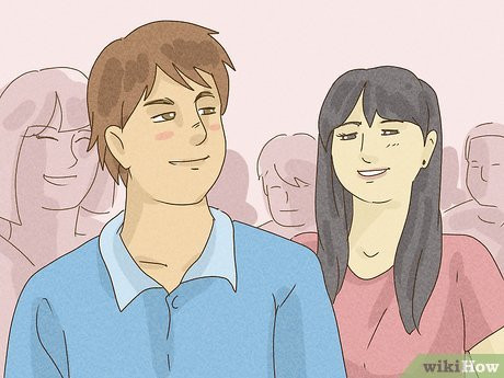 Step 5 Act natural around your crush.