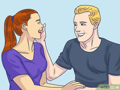 Step 1 Flirt with her...