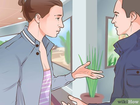 Step 4 Don't talk about the relationship.