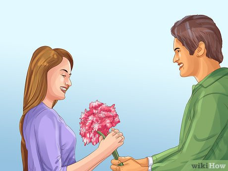 Step 1 Give her a small token of your appreciation.