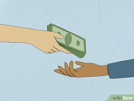 Step 3 He asks you to borrow money.