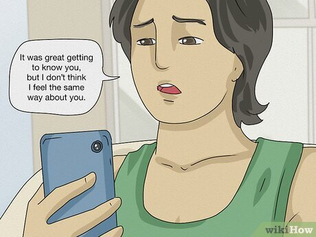 Step 2 If you’re not feeling it, let them down firmly but kindly.