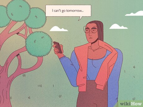 Step 5 Try not to cancel on the same day if you can avoid it.