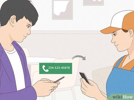 Avoid putting her on the spot by asking for her number.