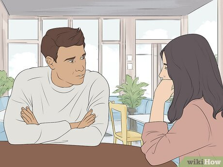 Step 2 Communicate your feelings with her.