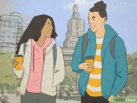 Go for coffee and a stroll.